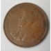 AUSTRALIA 1920 . ONE 1 PENNY . VARIETY . DOUBLE DOT . EXTREMELY SCARCE